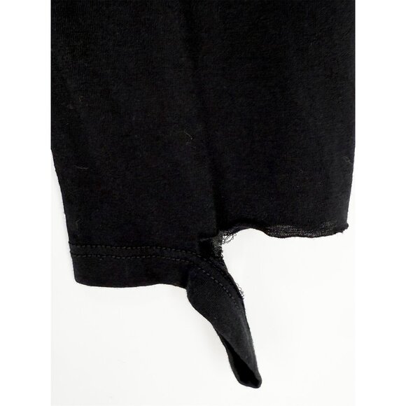 HELMUT LANG Black LSV Knit Fitted Top STYLE:SW-CS2228 M - Picture 7 of 10